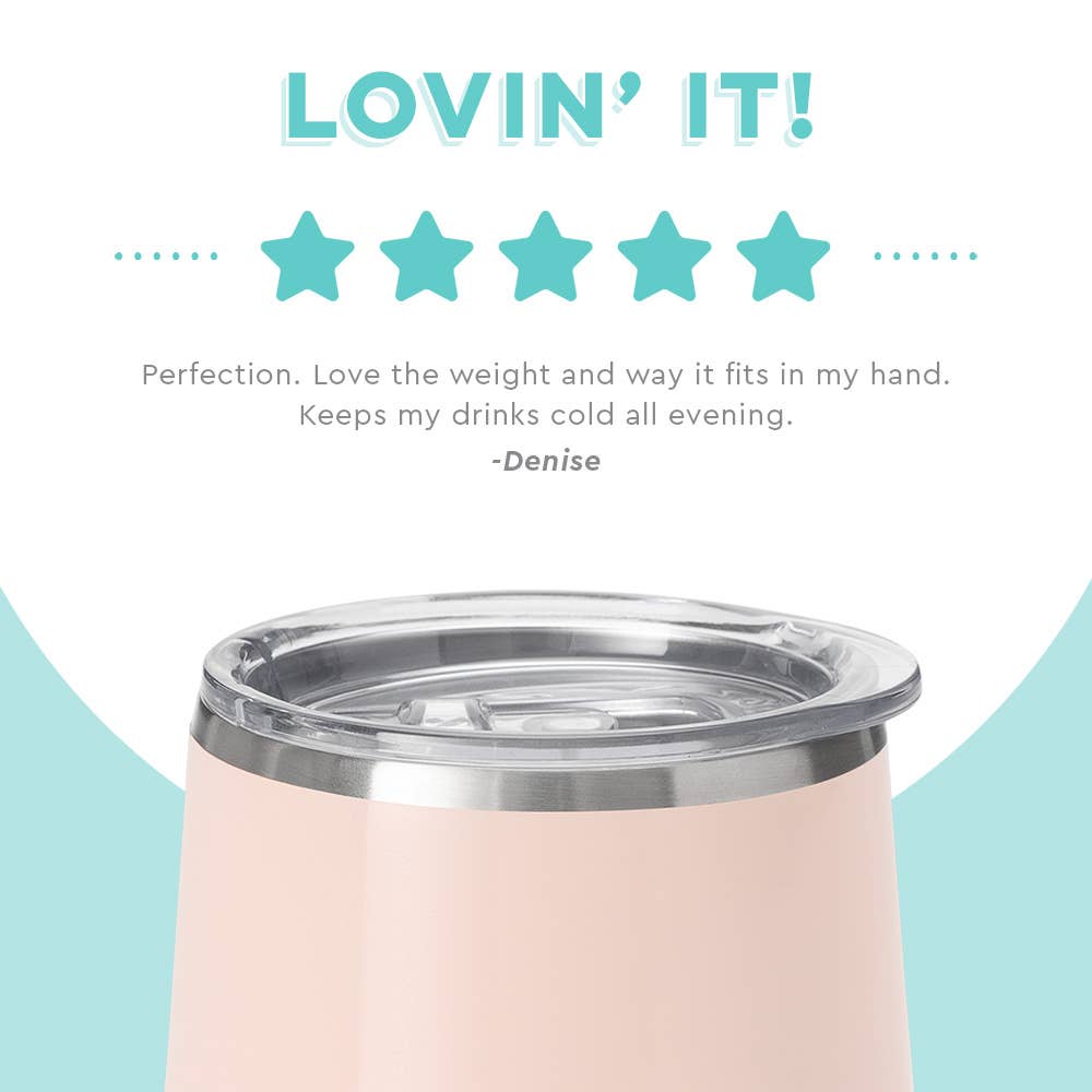 Shimmer Ballet Stemless Wine Cup (12oz)