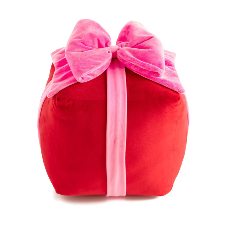 Shiraleah Gift Box Large Pillow, Red
