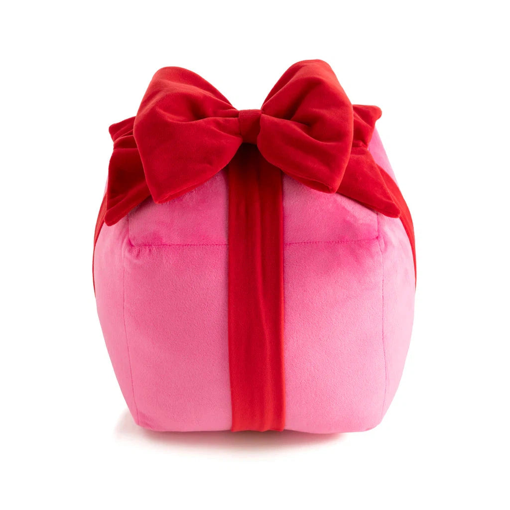 Shiraleah Gift Box Medium Pillow, Pink