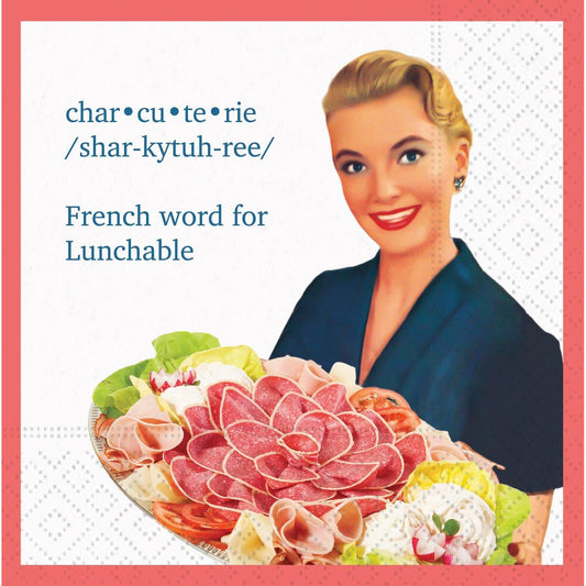 Charcuterie Beverage Napkin