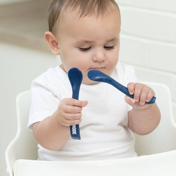 Bella Tunno Feast Mode Meal Monster Wonder Spoon Set — Silicone Baby Spoons