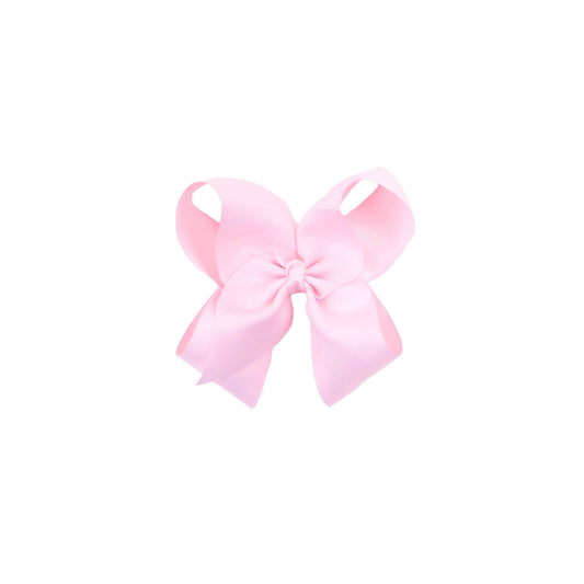 Girls Pink Big Bow Hair Clip
