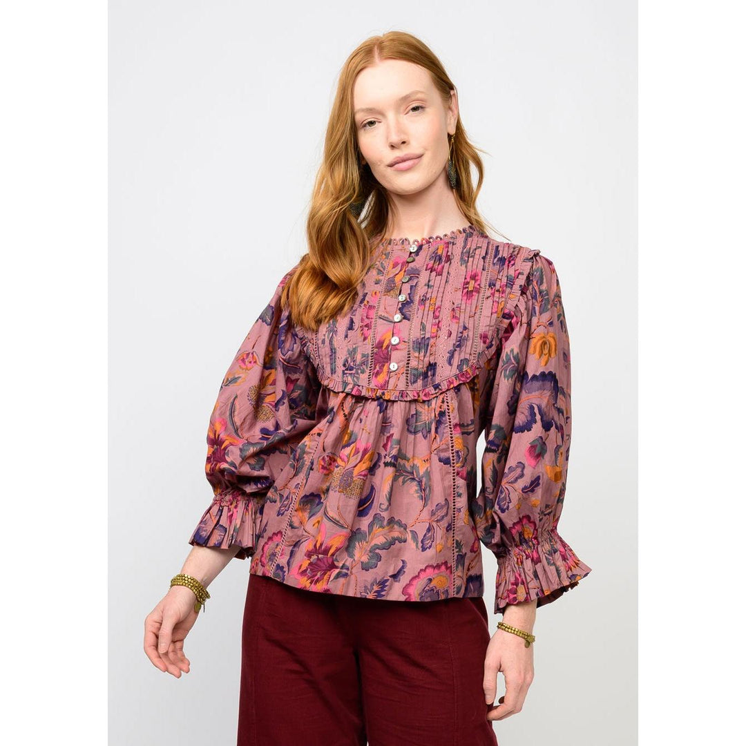 Tucked Bib Top