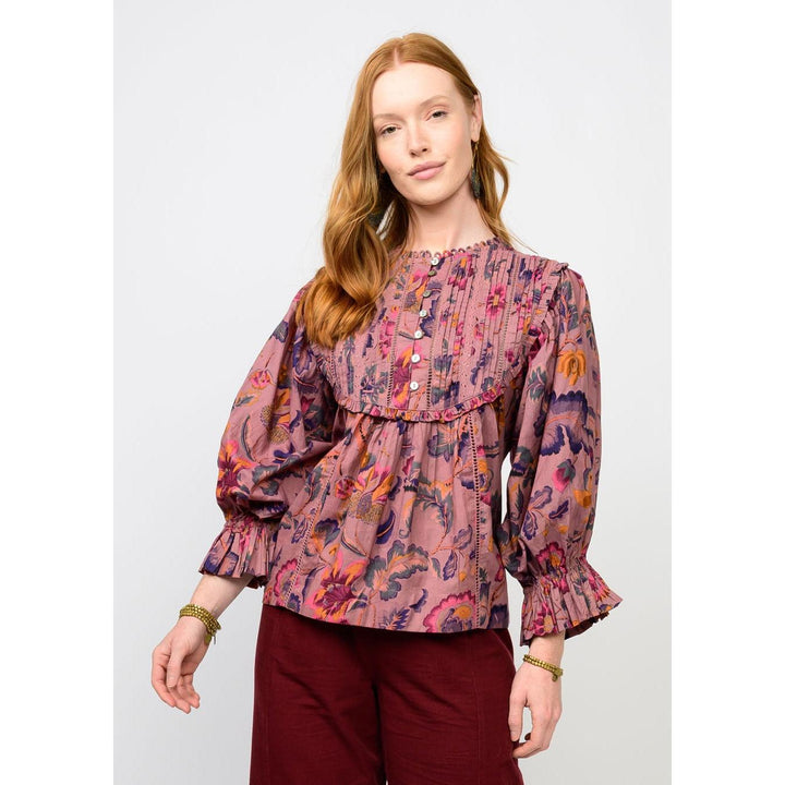 Tucked Bib Top