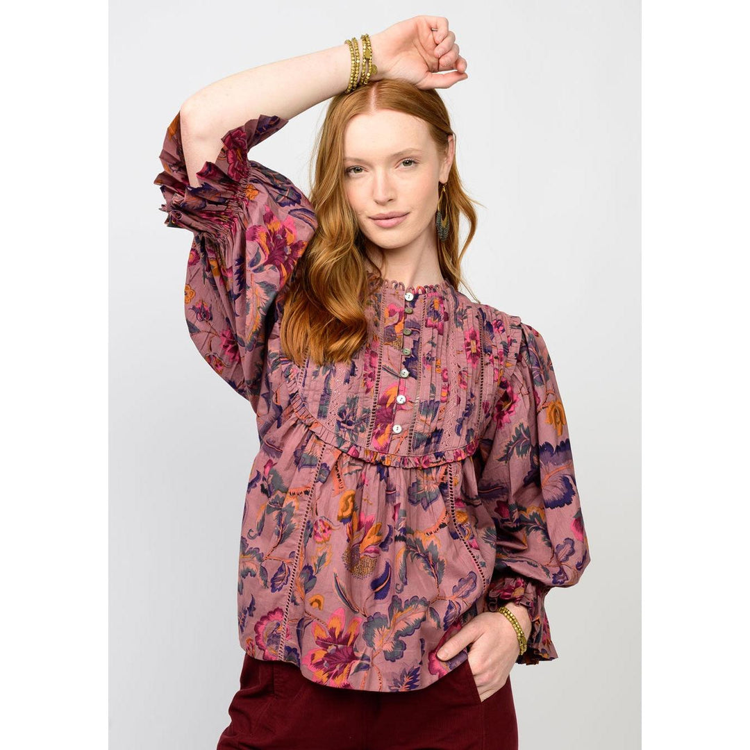 Tucked Bib Top