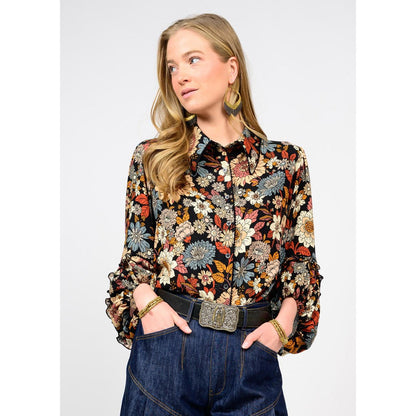 Midnight Floral Top