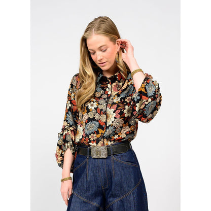 Midnight Floral Top