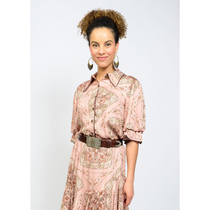 Ivy Jane rose bandana print shirt, boutique women&