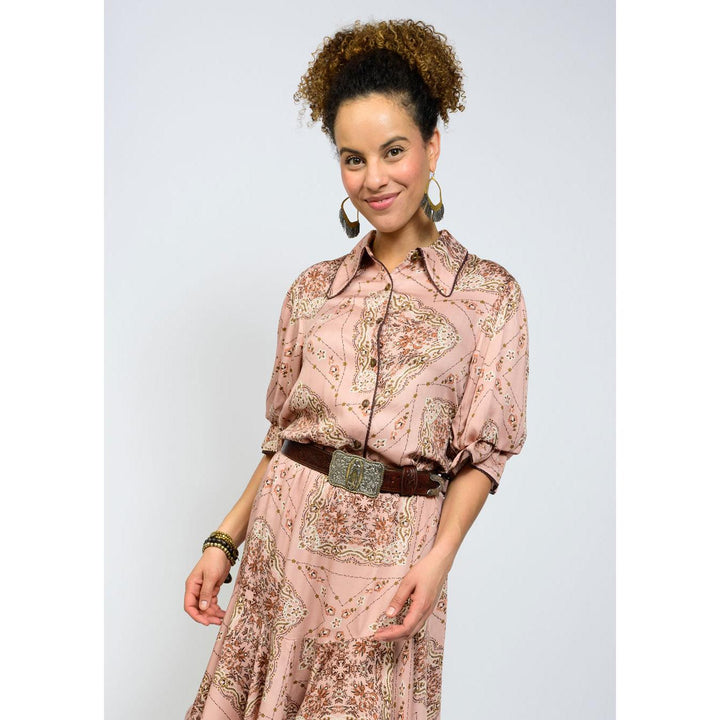 Rose bandana print shirt from Ivy Jane, shop Bella Gifts from the Heart in Crockett TX