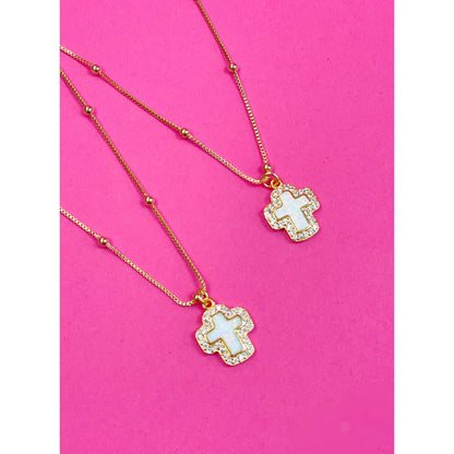 Meg Cross Necklace