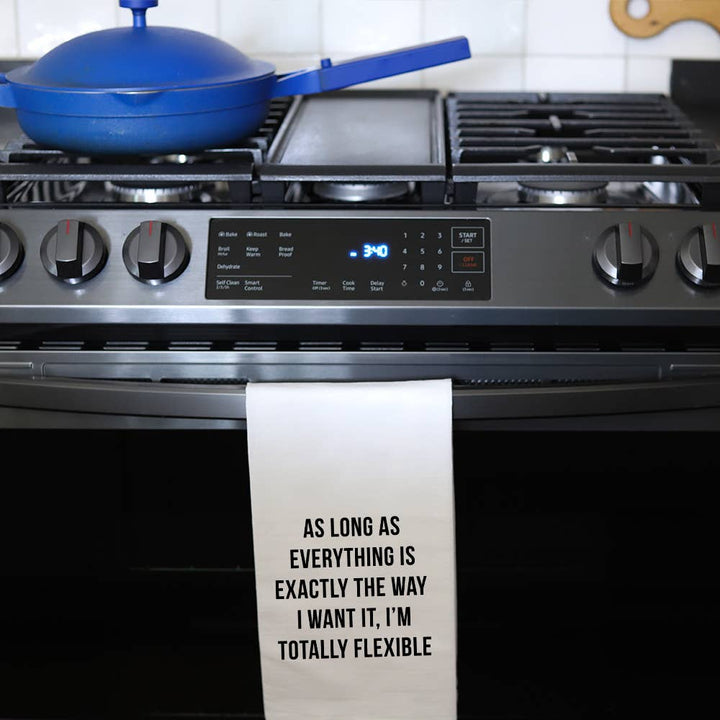 TOTALLY FLEXIBLE - TEA TOWEL