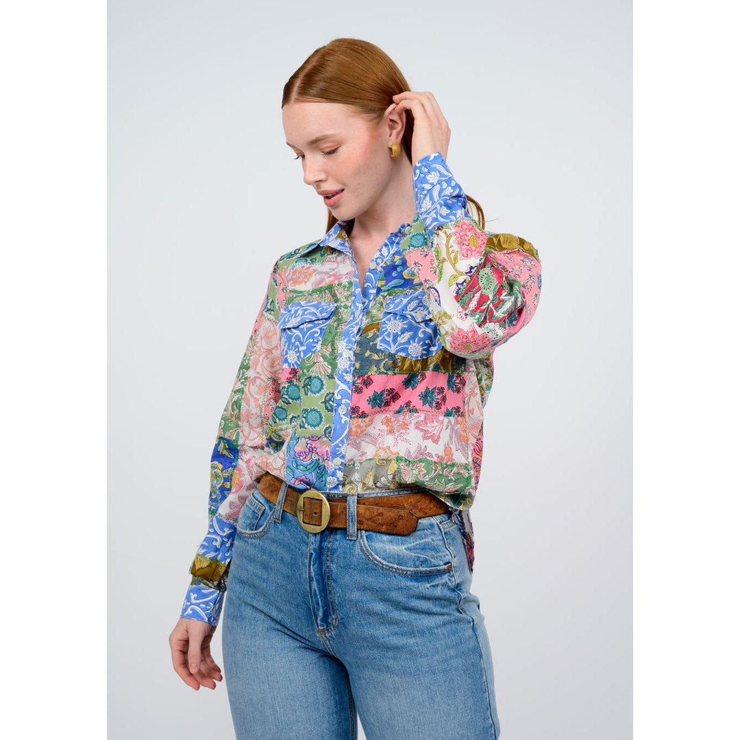 Patchwork Camp Shirt
