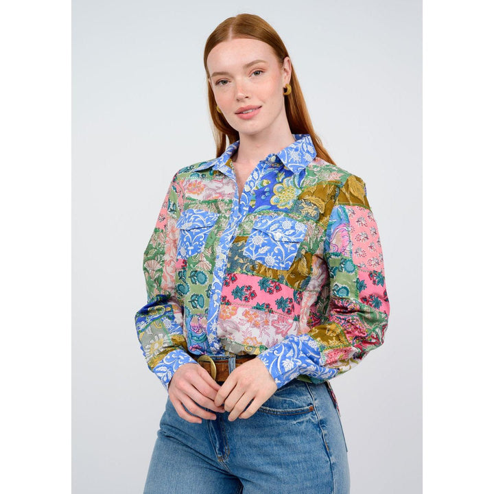Patchwork Camp Shirt