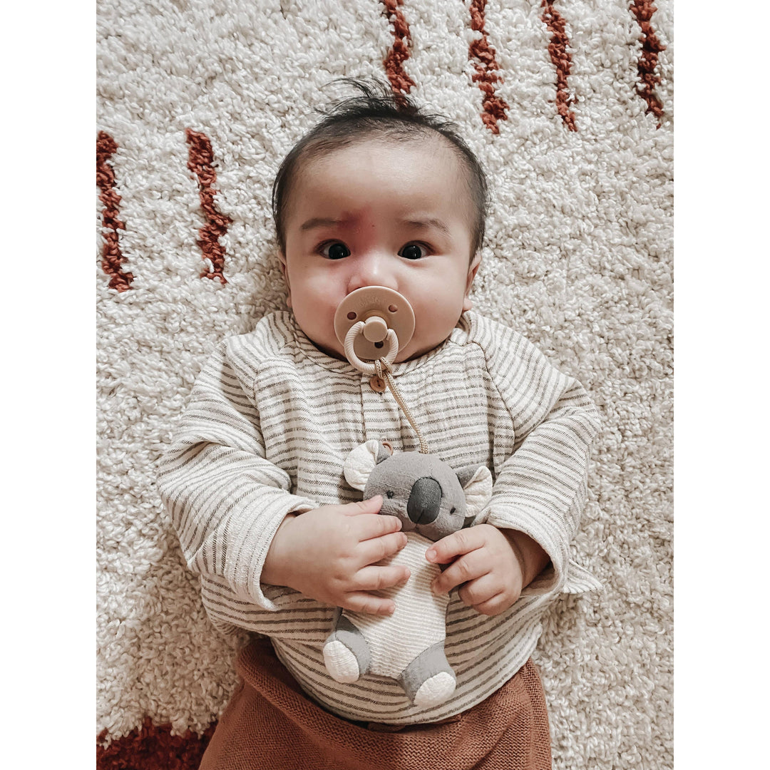 Itzy Ritzy Bitzy Pal Natural Rubber Pacifier &amp; Plush