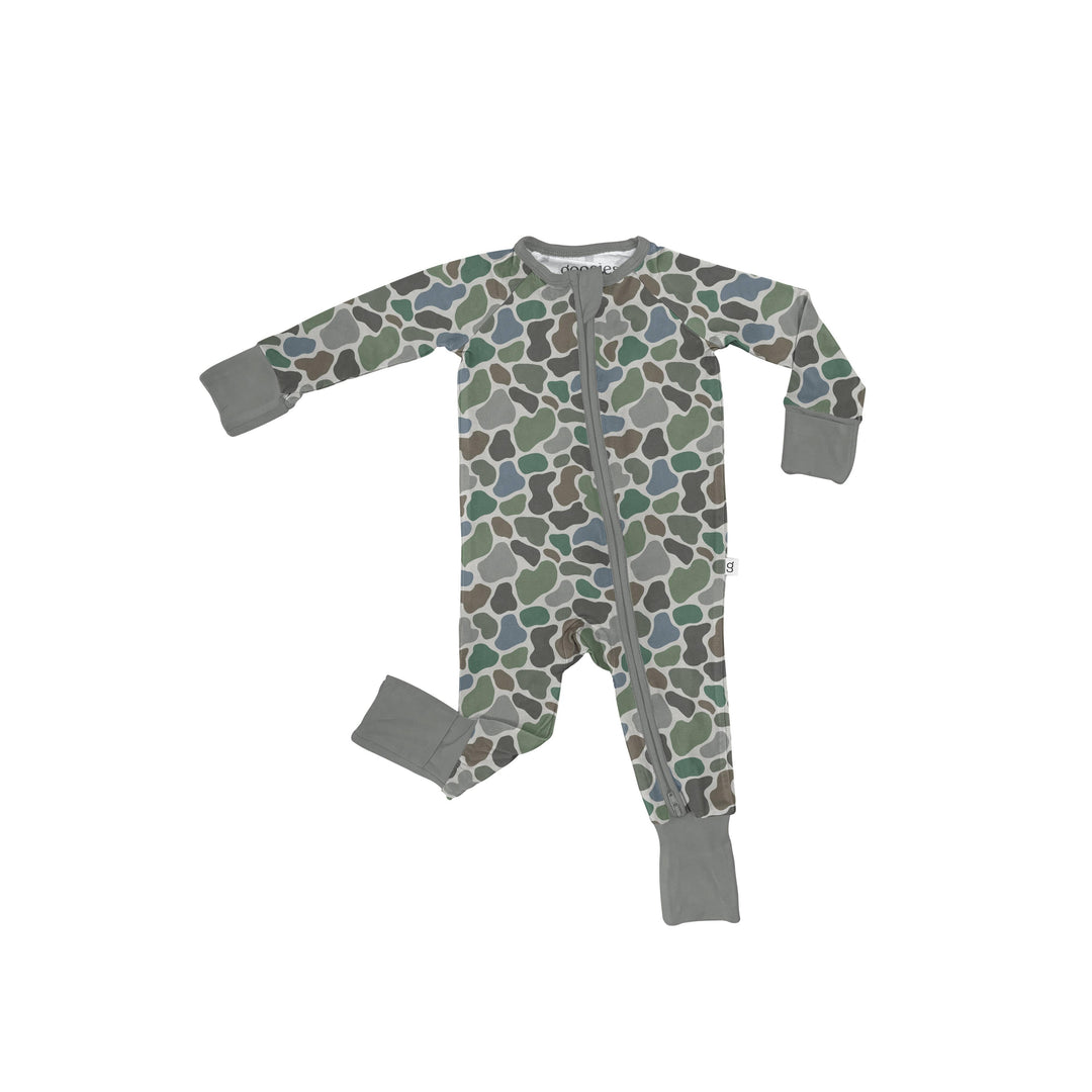 Pebble Camo - Zip Convertible Pjs