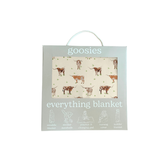Longhorn Cows - Everything Blanket