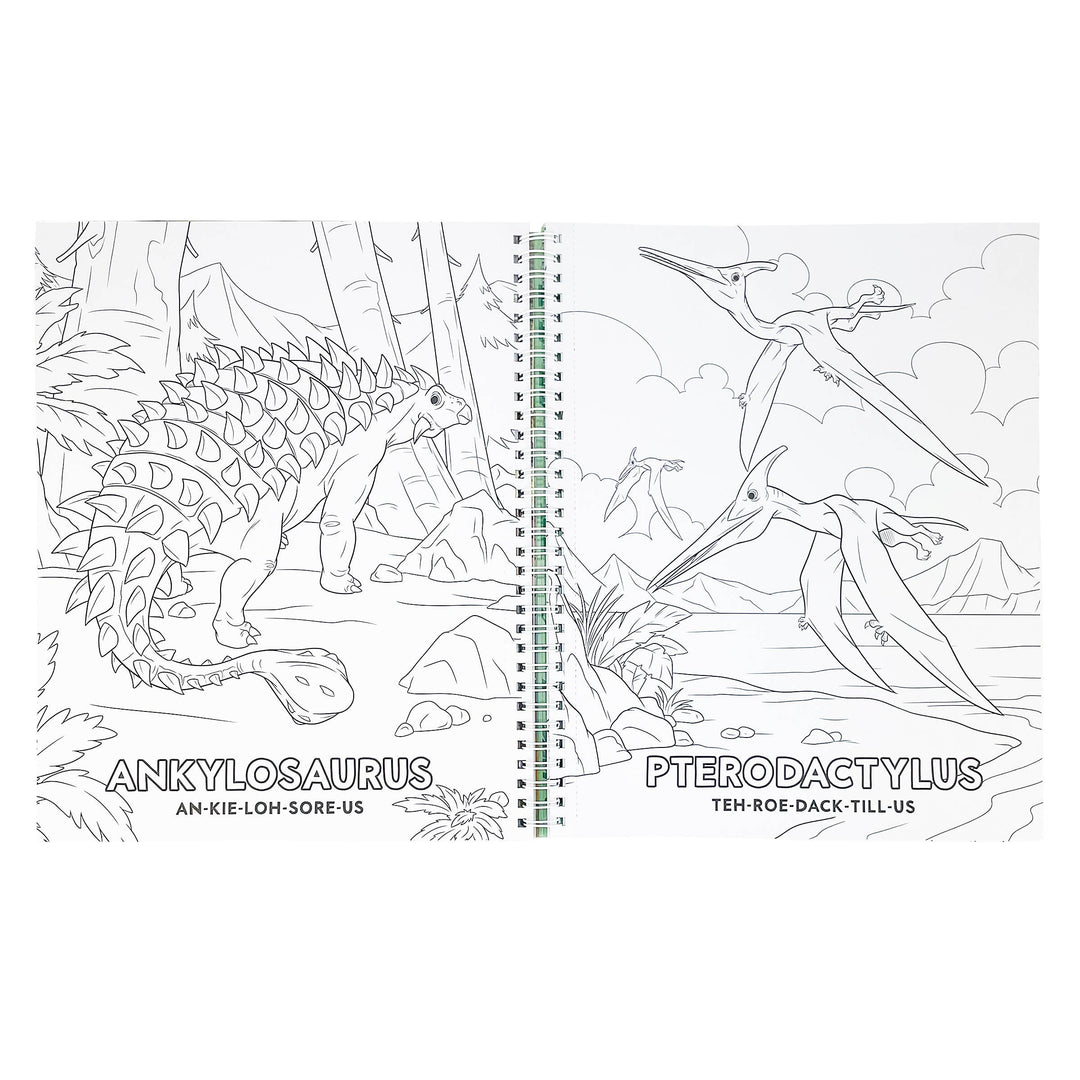 Dinosaurs Sticker &amp; Coloring Activity Book