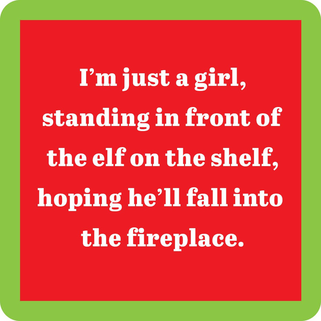 COASTER: XMAS Elf on the shelf