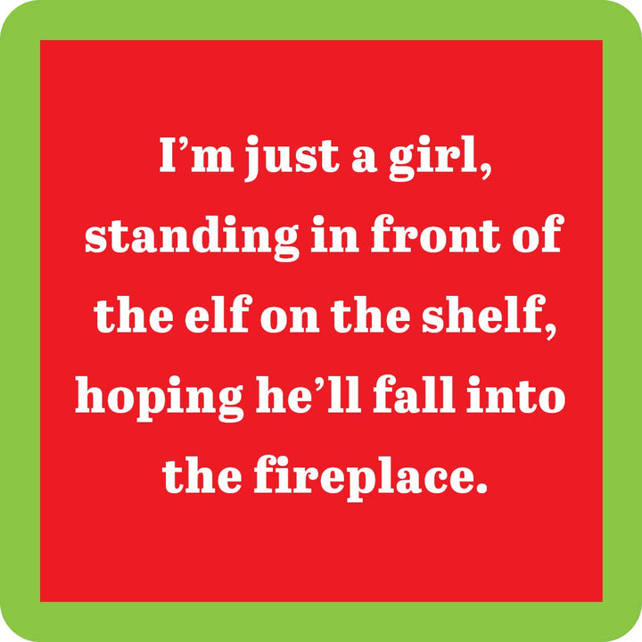 COASTER: XMAS Elf on the shelf
