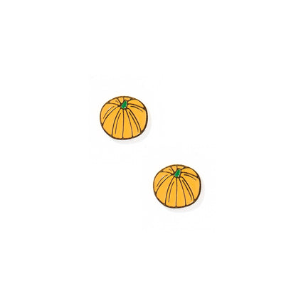 Screwback Stud Earrings - Knox Pumpkin