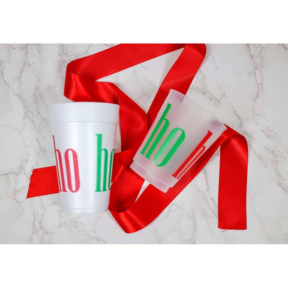 Christmas Frosted Cup 10 Pack {ho ho ho}