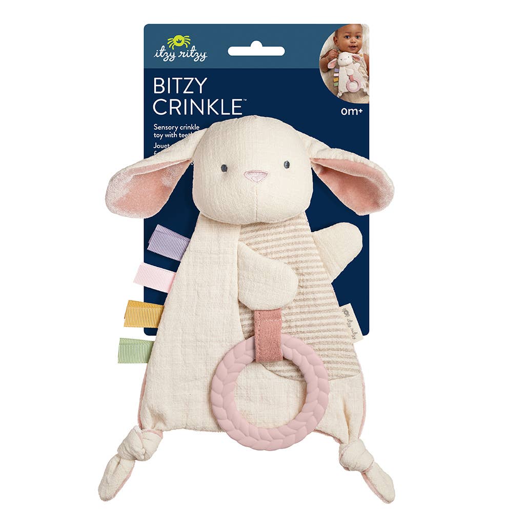 Itzy Ritzy Bitzy Crinkle™ Sensory Toy with Teether