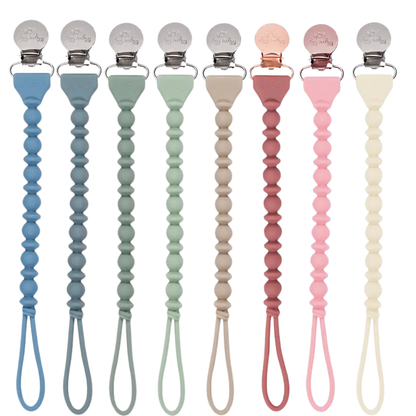 Itzy Ritzy Sweetie Strap™ Silicone One-Piece Pacifier Clips