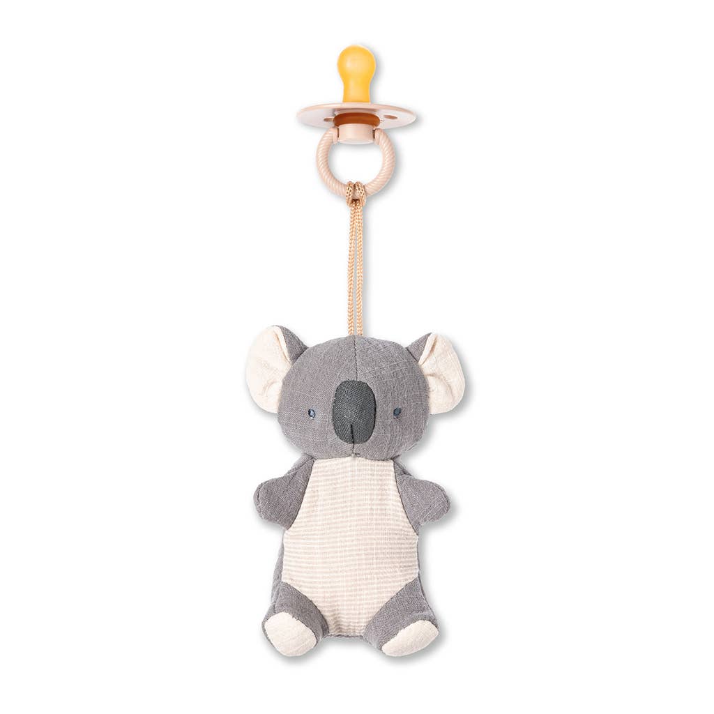 Itzy Ritzy Bitzy Pal Natural Rubber Pacifier &amp; Plush