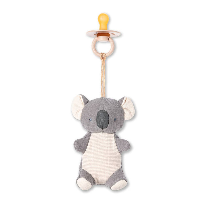 Itzy Ritzy Bitzy Pal Natural Rubber Pacifier &amp; Plush