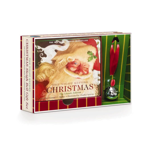 The Night Before Christmas Sleigh Bell Gift Set: The Classic Edition Board Book with a Keepsake Sleigh Bell