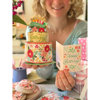 Mini Blooming Birthday Cake