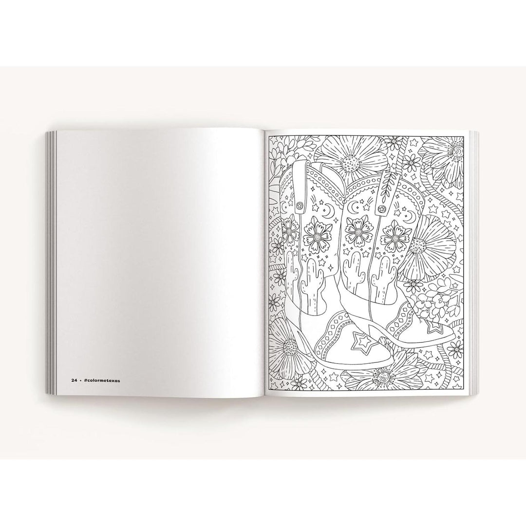 Color Me Texas: A Lone Star State Coloring Book (Color Me Coloring Books)