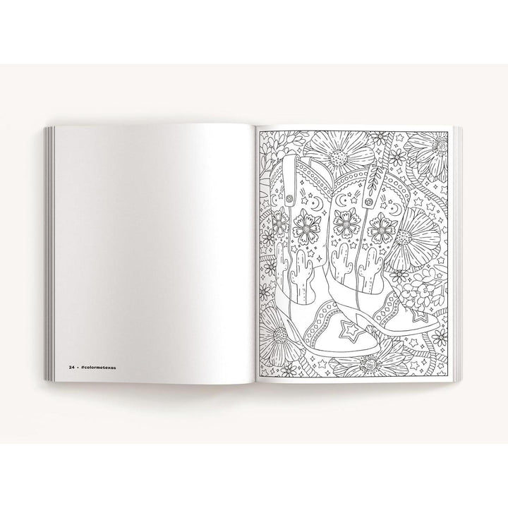 Color Me Texas: A Lone Star State Coloring Book (Color Me Coloring Books)