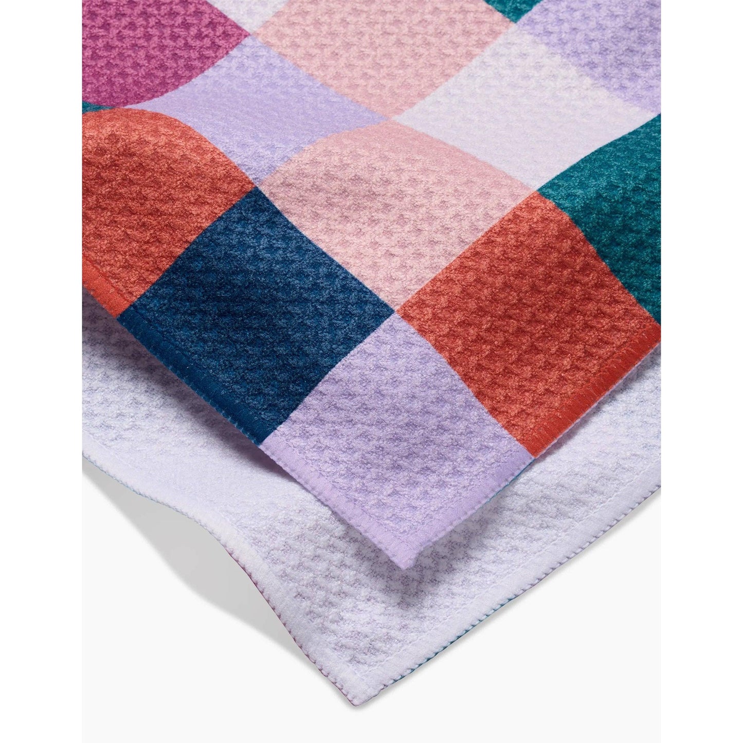 Fall Checkers Tea Towel