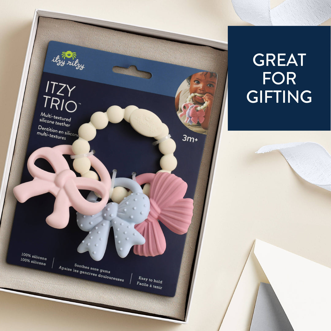 Itzy Ritzy Itzy Trio™ - Triple Silicone Sensory Teether Set