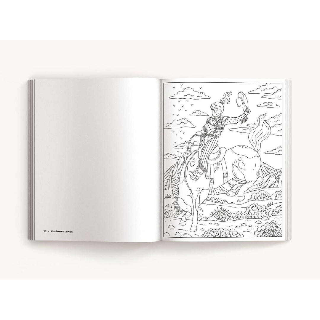 Color Me Texas: A Lone Star State Coloring Book (Color Me Coloring Books)