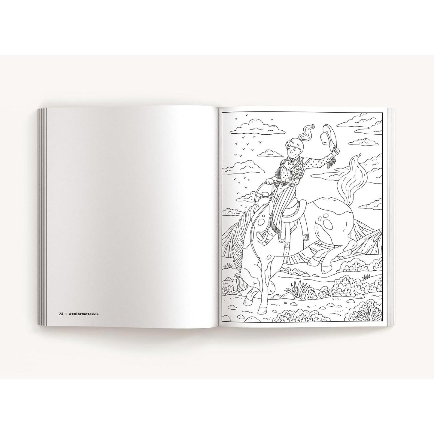 Color Me Texas: A Lone Star State Coloring Book (Color Me Coloring Books)