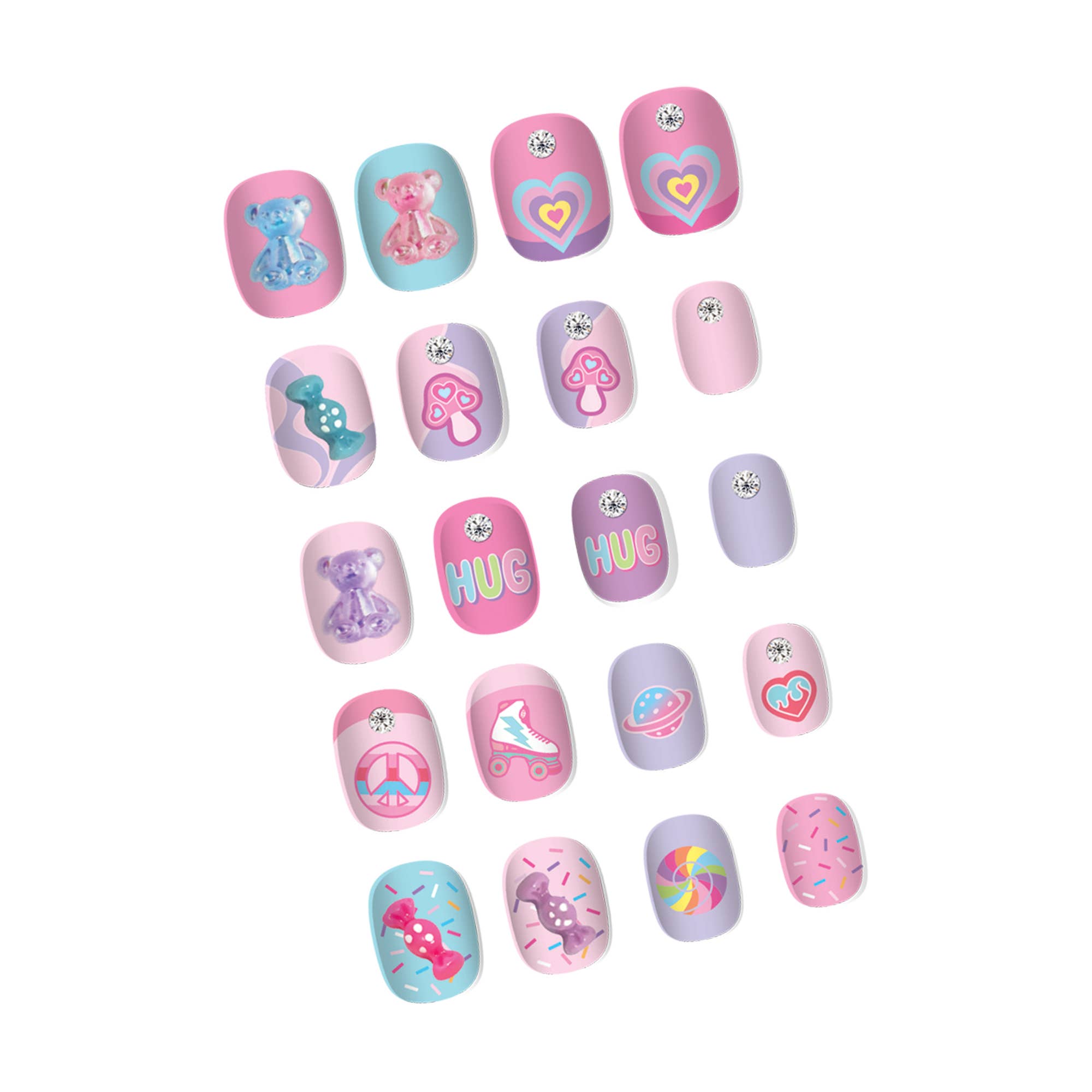 Hot Focus Gummy Bear Nails - Thumbnail 2
