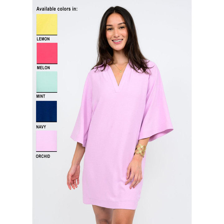 Go Easy Shift Dress in Melon