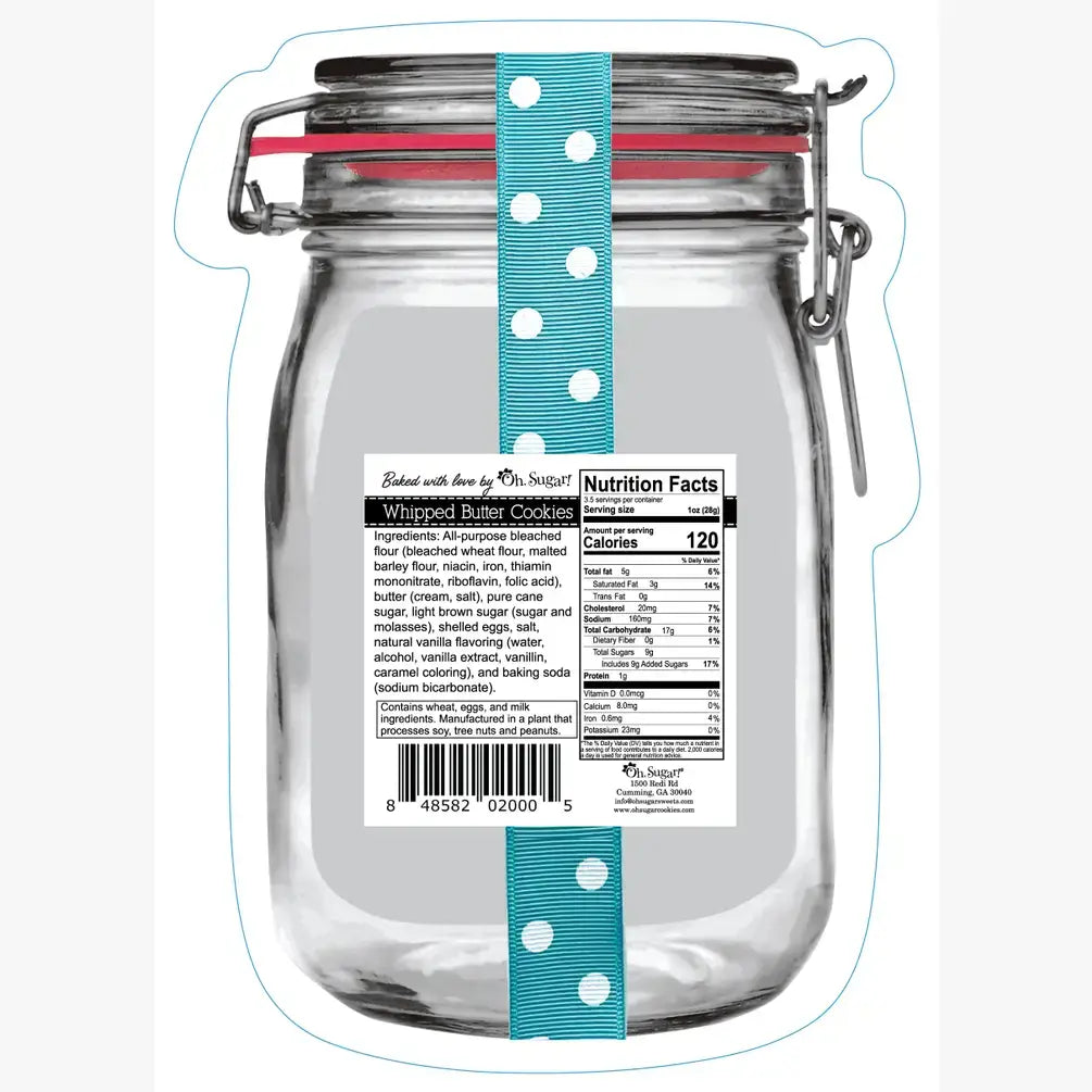 Cookie Mason Jar Pouches - Everyday Mixed Flavor - Small