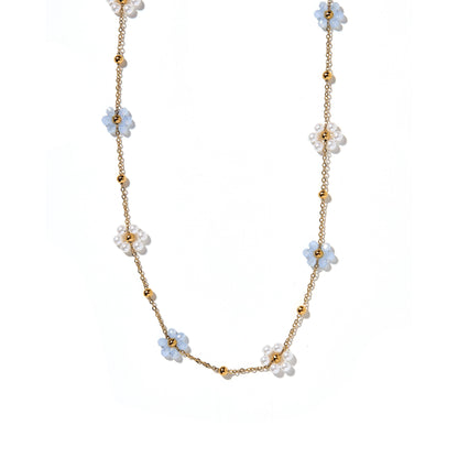 Necklace - Gracie - Blue