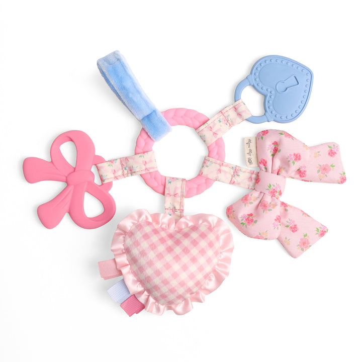 Itzy Ritzy Bow Bitzy Busy Ring -Stroller &amp; Car Seat Sensory Travel Toy