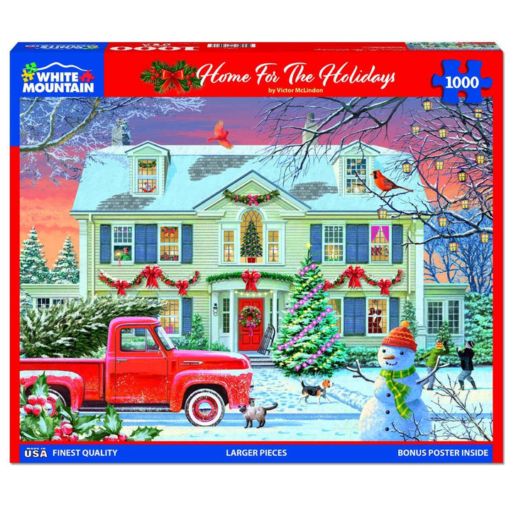 Home For The Holidays (1845pz) - 1000 Piece Jigsaw Puzzle