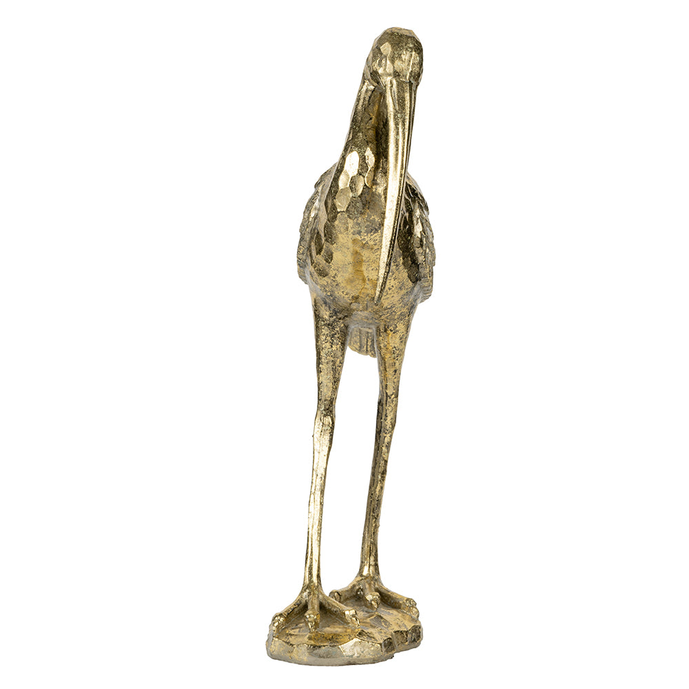 Crane Standing Figurine