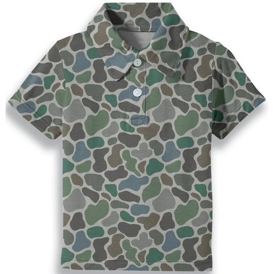 Camo SS Polo Shirt