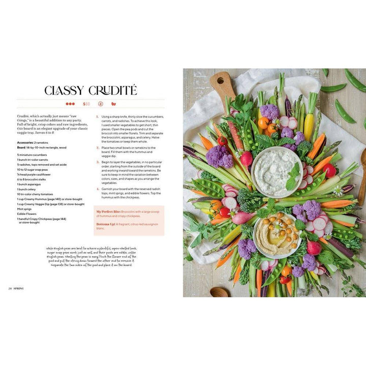 Art of the Board: Fun &amp; Fancy Snack Boards, Recipes &amp; Ideas