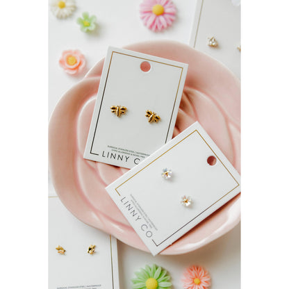 Screwback Stud Earrings - Sloane