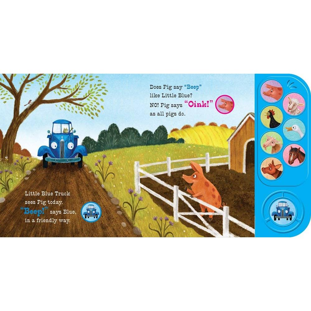 What Do You Say, Little Blue Truck? (Sound Book)
