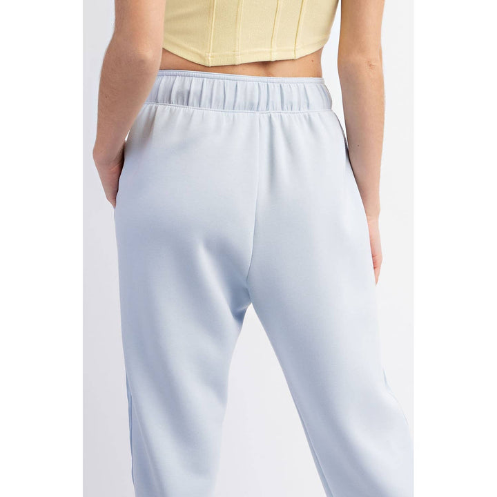 Modal Poly Span Jogger with Side Satin