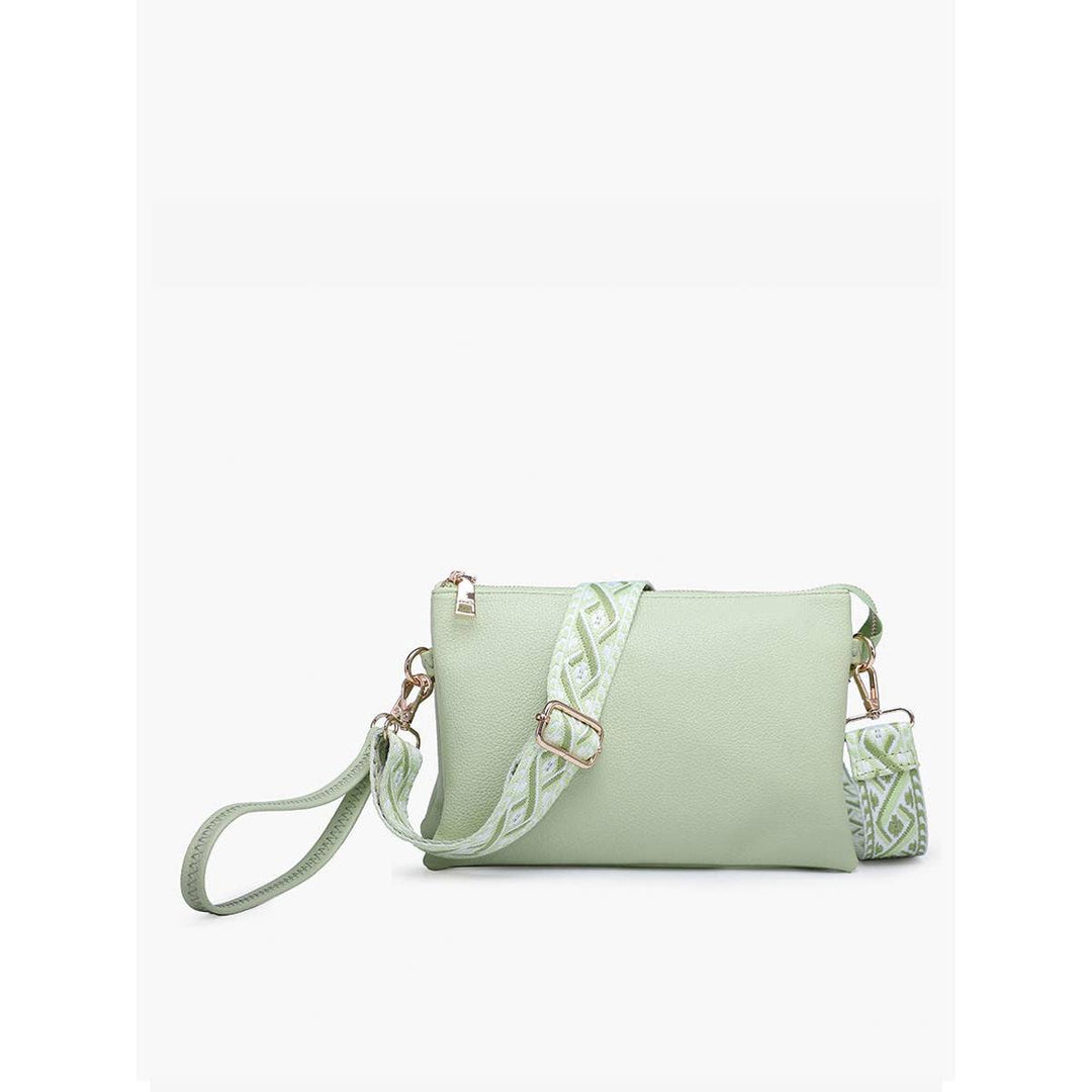 Jen &amp; Co Izzy Crossbody Purse with Guitar Strap | Vegan Leather Bag